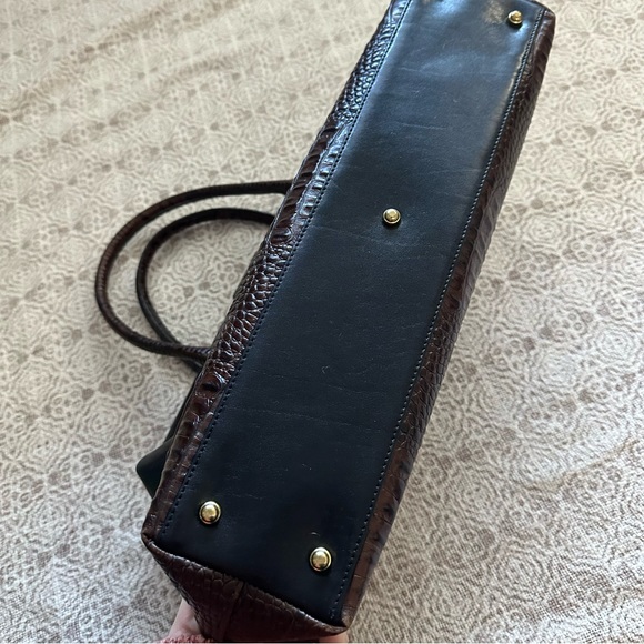 Brahmin Black Tuscan Katrina Bag - Picture 7 of 9